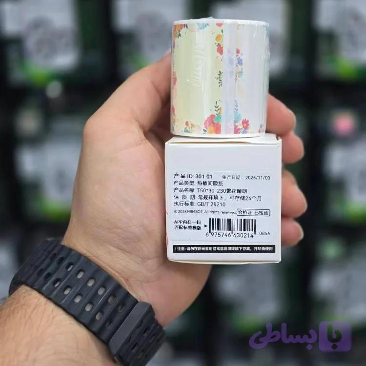 رول‌های لیبل حرارتی Phoneme & Niimbot — تصویر 1