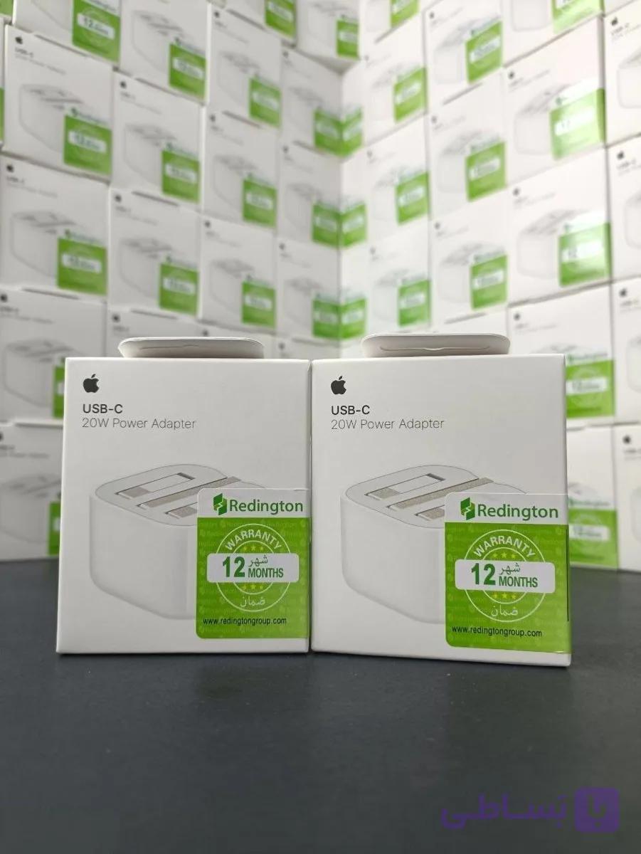 کلگی شارژ اورجینال B/A آیفون 20W سه پین یک پورت