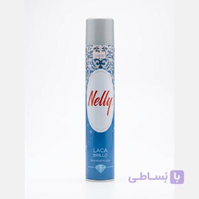 اسپری حالت‌دهنده و براق‌کننده مو نلی Laca Brillo