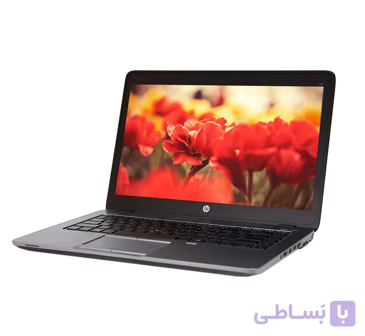 لپ تاپ استوک HP EliteBook 745 G2 AMD A10 PRO-7350B رم 8 گیگ هارد 500 گیگابایت — تصویر 1