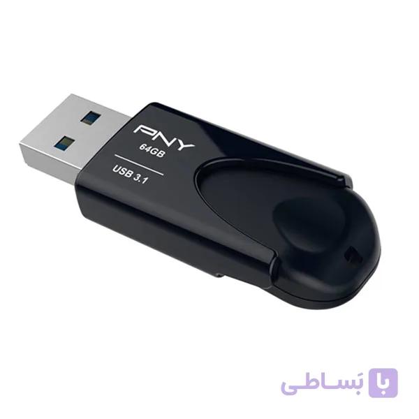 فلش مموری پی ان وای PNYمدل  Turbo Attache4 USB 3.1ظرفیت 128 گیگابایت — تصویر 1