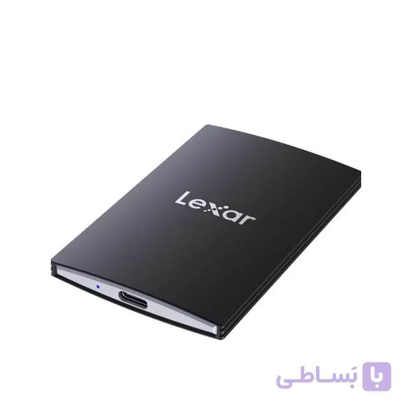 اس اس دی اکسترنال لکسار مدل SL500 ظرفیت 2 ترابایت رابط USB 3.2 Gen2 — تصویر 1