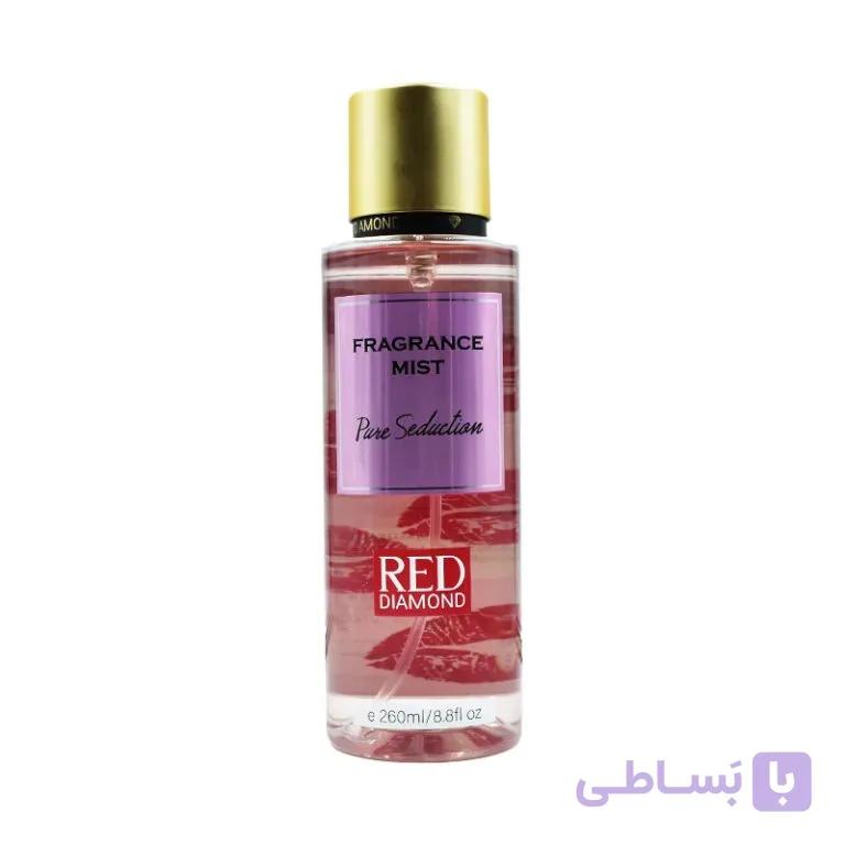 بادی اسپلش رد دایموند مدل پیور سداکشن حجم 260 میل | 260 Red Diamond Pure seductian