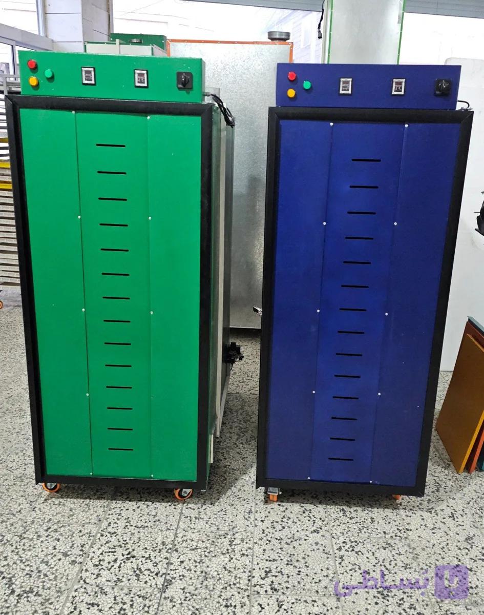 دستگاه خشک کن صنعتی دوگانه 24 کشویی (ظرفیت 120 الی 140 کیلویی)