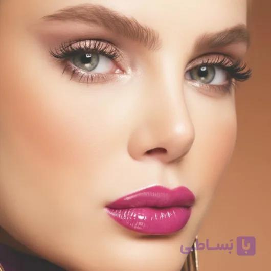 لنز طبی رنگی رینبو طوسی دور دار Gray 211
