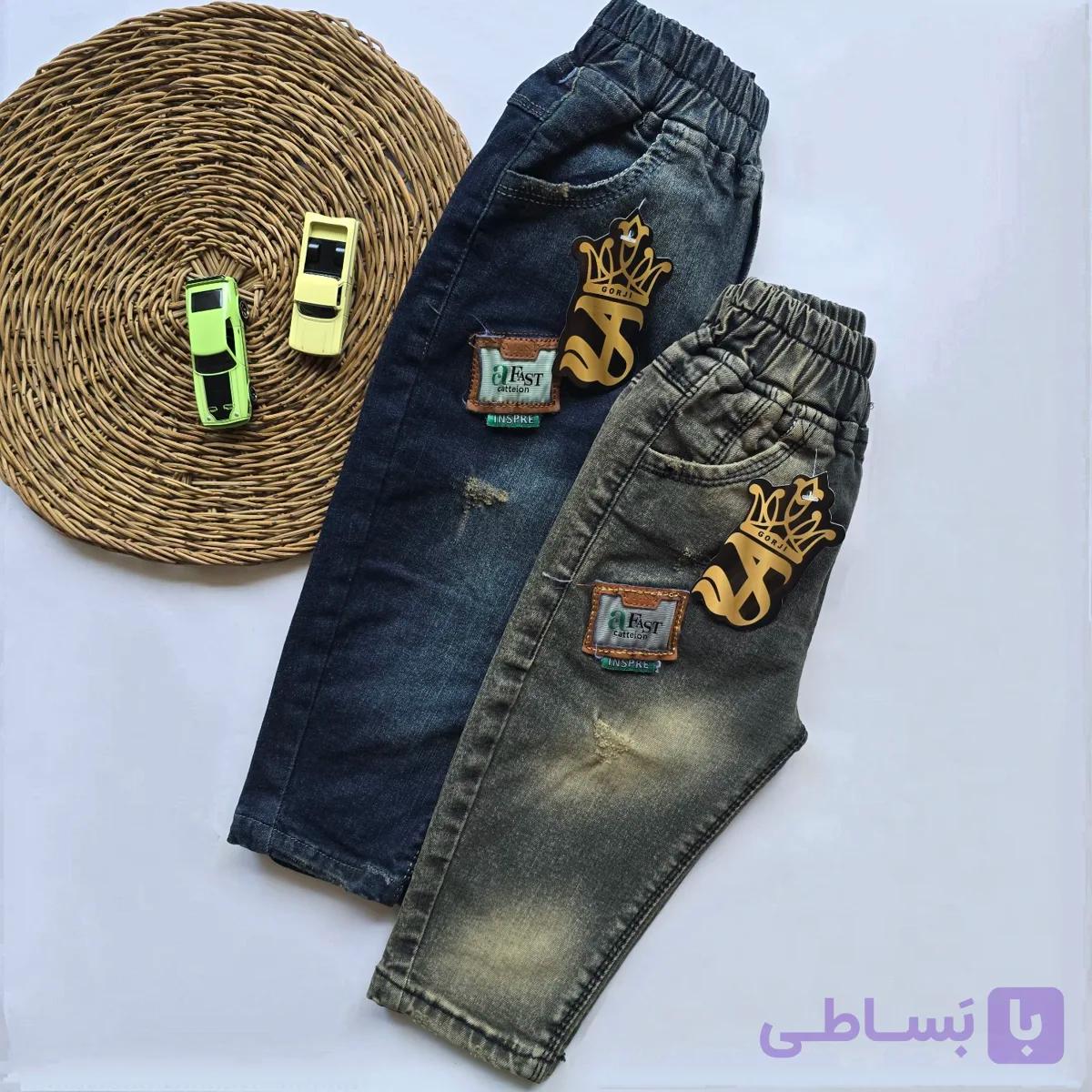 شلوار لی مام بچگانه fast 45-70 کد 3542 – 3543 — تصویر 1