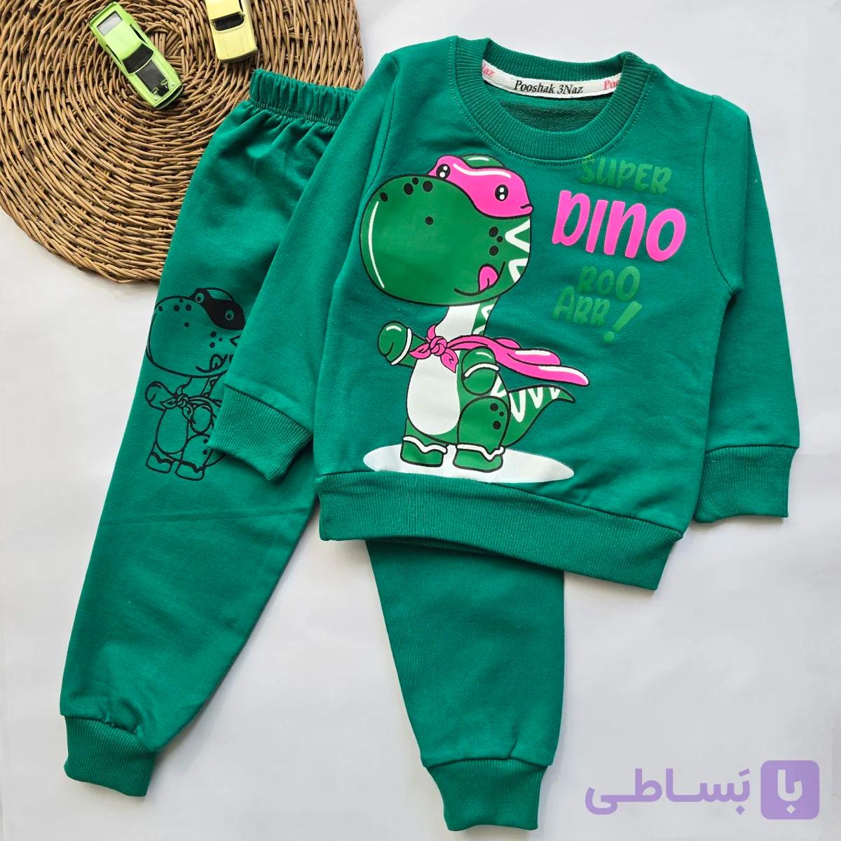 بلوز شلوار دایناسور کد 3490 — تصویر 1