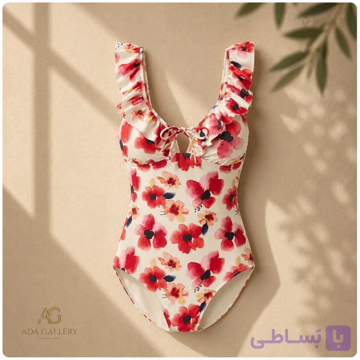 مایو یک‌تکه زنانه برند اسمارا (Esmara) کد ۲۲۲ | کیفیت اروپایی و تن‌خور فوق‌العاده
