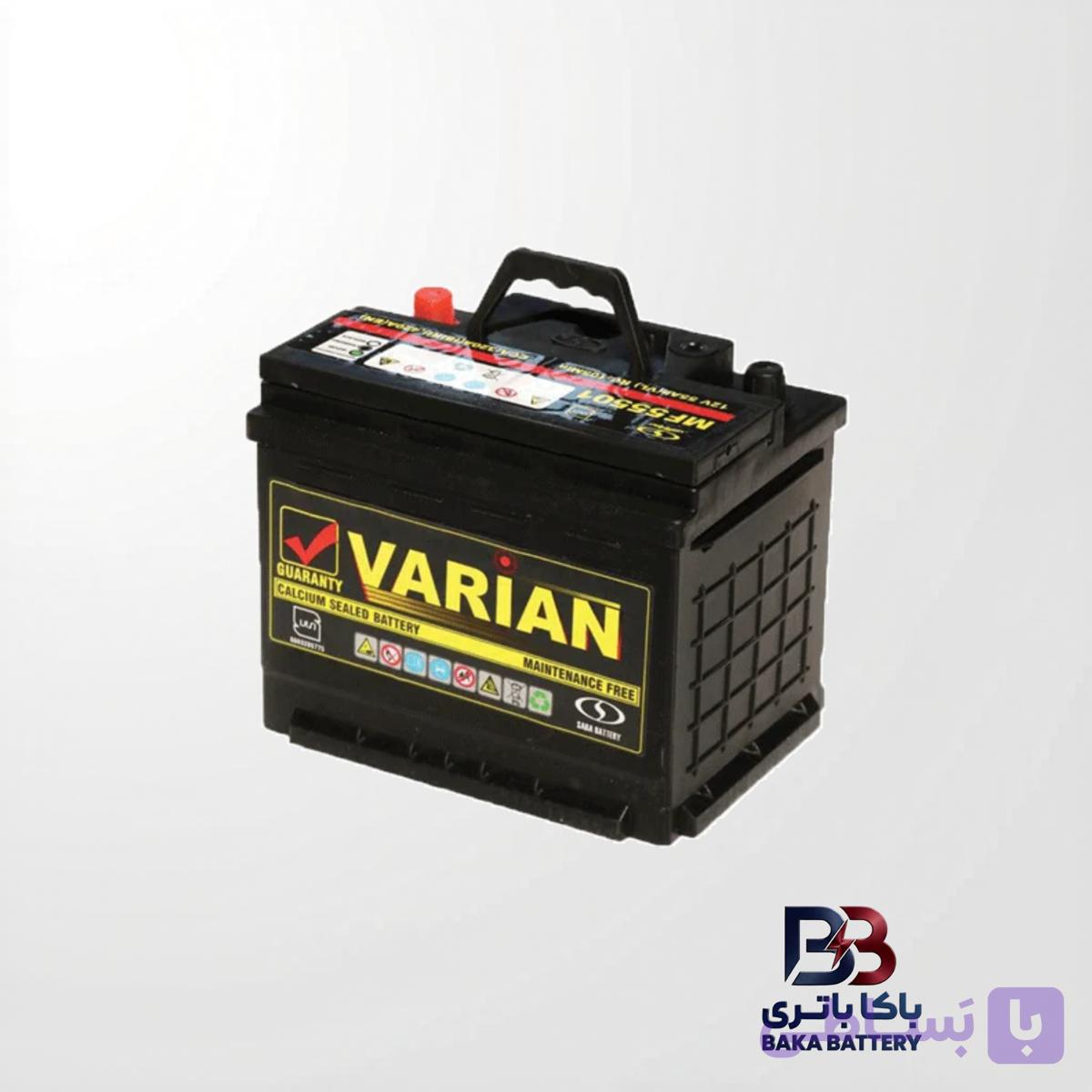باتری 55آمپر واریان  صبا باتری