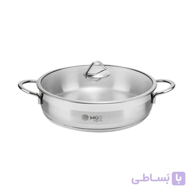 تابه دو دسته استرا مدل A2041S32 سایز 32 سانتی متر