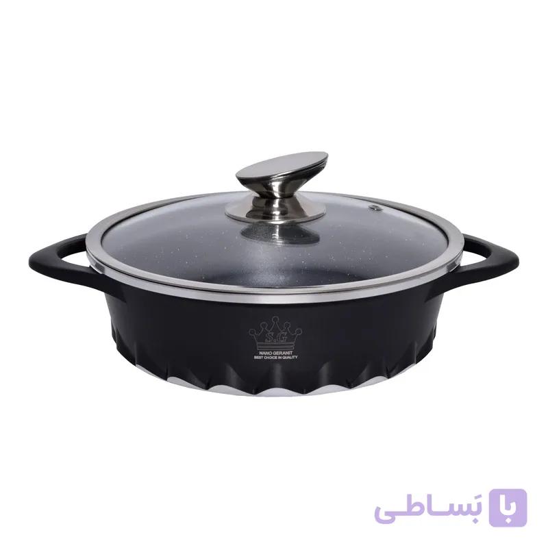 تابه استرا دو دسته مدل A2034S24 سایز 24 سانتی متر