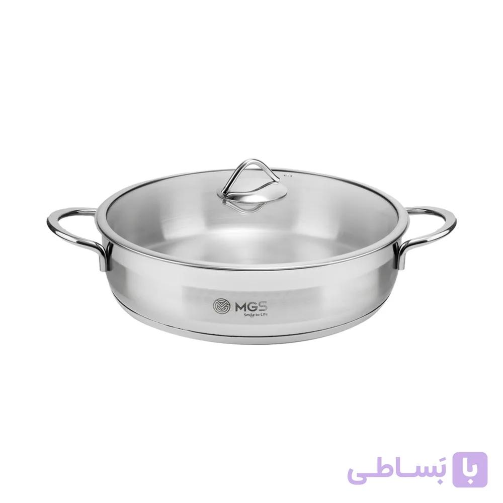 تابه استرا دو دسته مدل A2038S32 سایز 32 سانتی متر