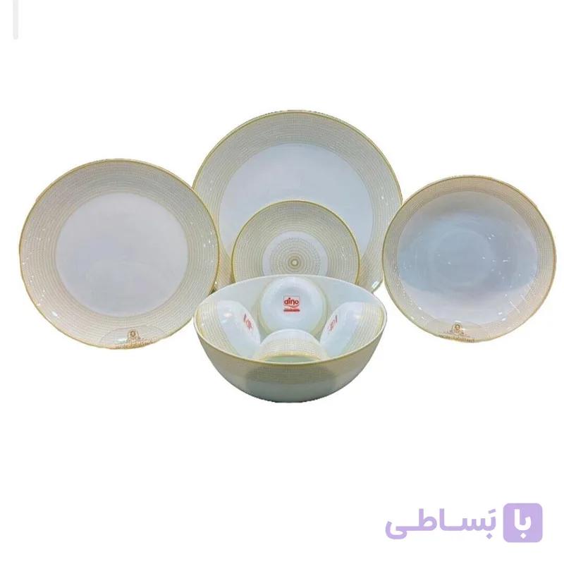 سرویس غذاخوری اوپال 27 پارچه 6 نفره دینو مدل 118