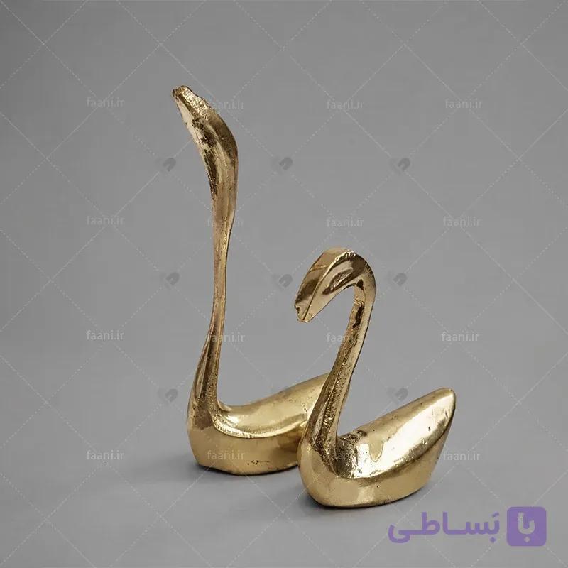 مجسمه برنزی قوی عاشق جفت — تصویر 1