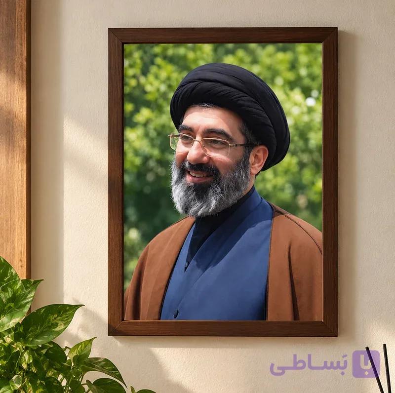قاب عکس رهبر سید مجتبی خامنه ای کد 20132