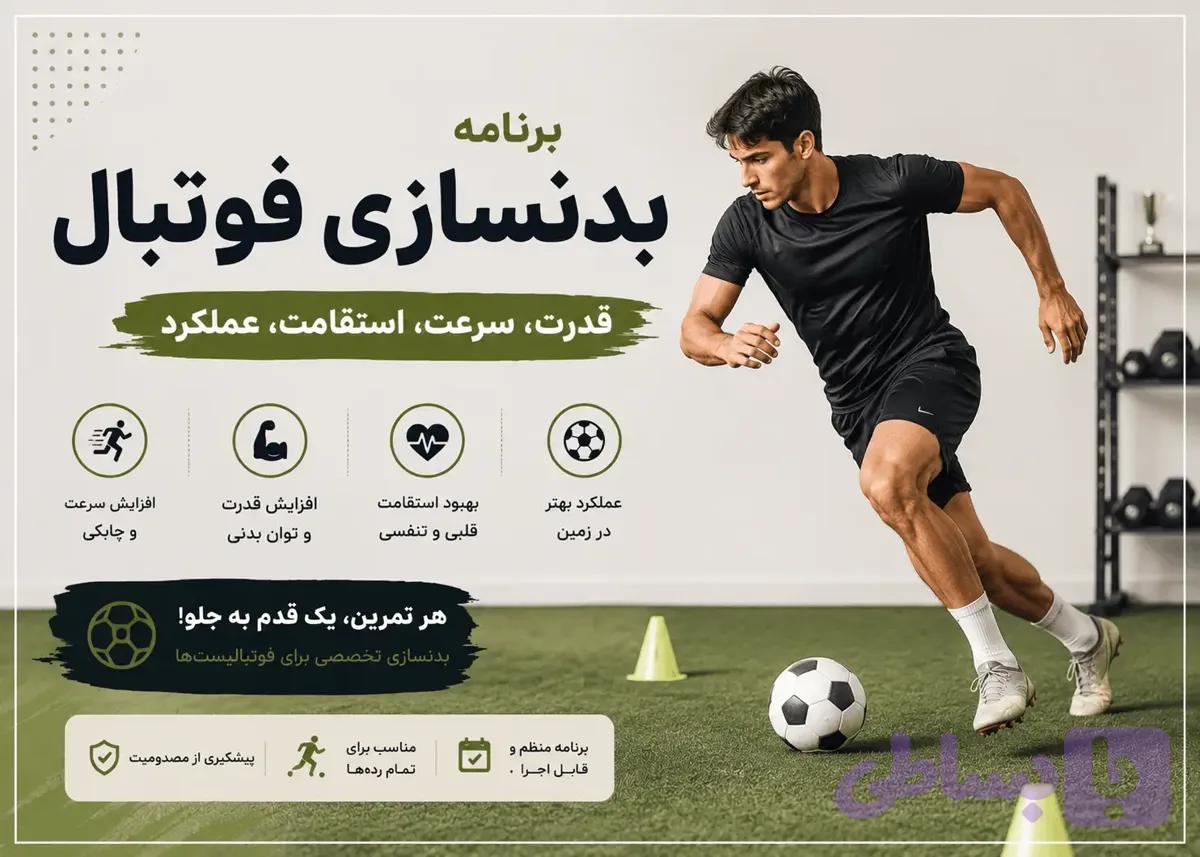 برنامه بدنسازی فوتبال — تصویر 1