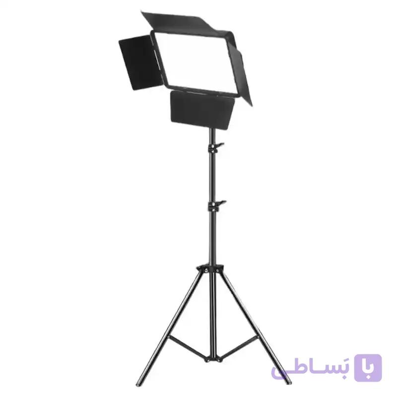 چراغ نور ثابت پنل LED استودیویی مناسب تولید محتوا – مدل RL-900 K — تصویر 1
