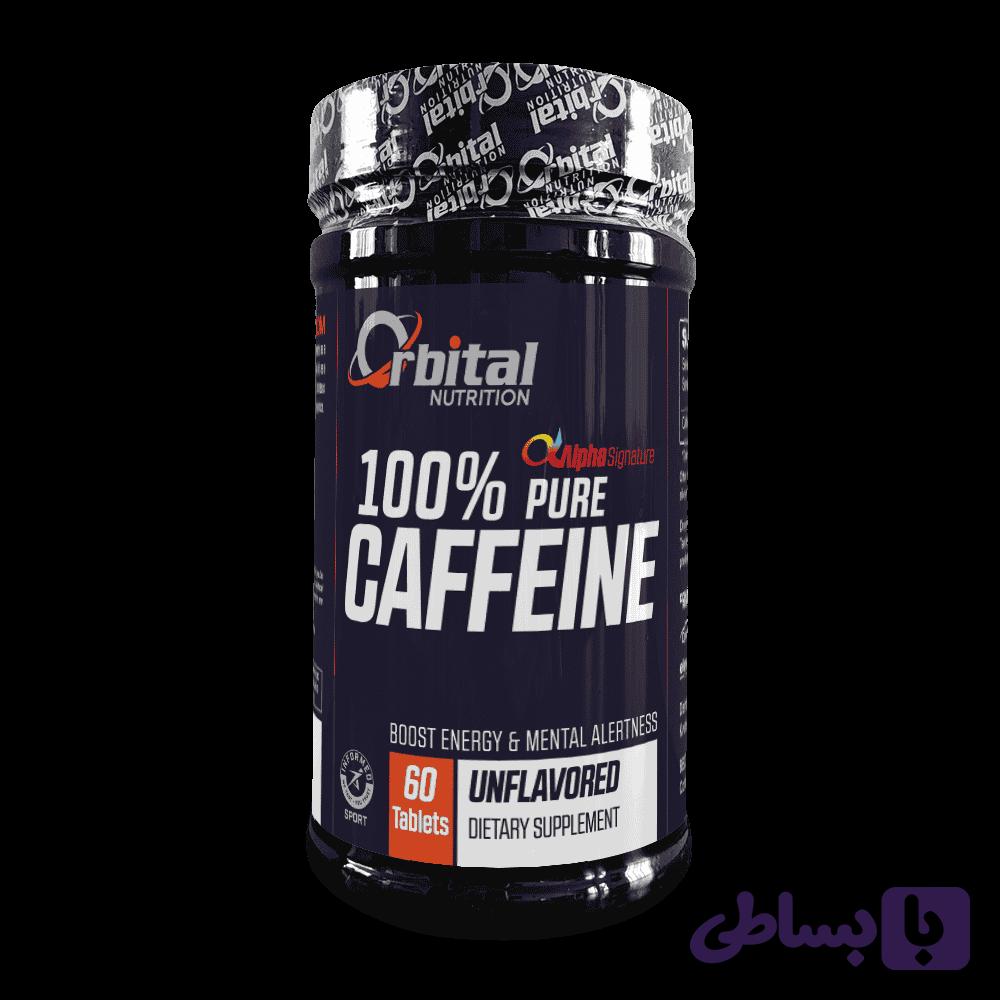Orbital Nutrition 100% Pure Caffeine | کافئین خالص 60 عددی