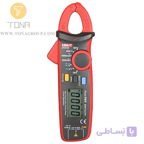 کلمپ آمپرمتر AC/DC 60 آمپر یونیتی UNI-T UT211B
