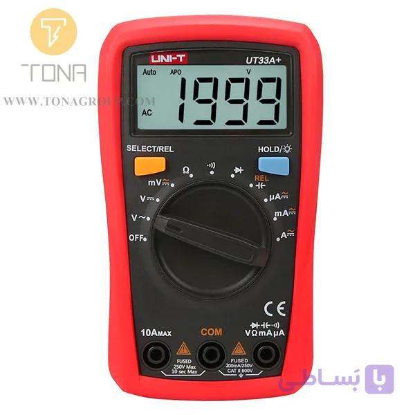 مولتی متر جیبی +UT33C UNI-T