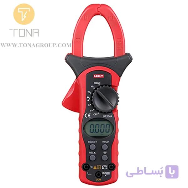 کلمپ آمپرمتر 1000 آمپری AC یونیتی UNI-T UT206
