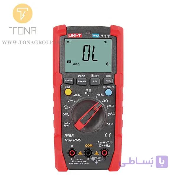 مولتی متر حرفه ای یونیتی مدل UT191T ا UNI T UT191T Professional Multimeter