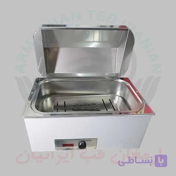 بن ماری 8 لیتری جوش و سرولوژی درب شیب دار