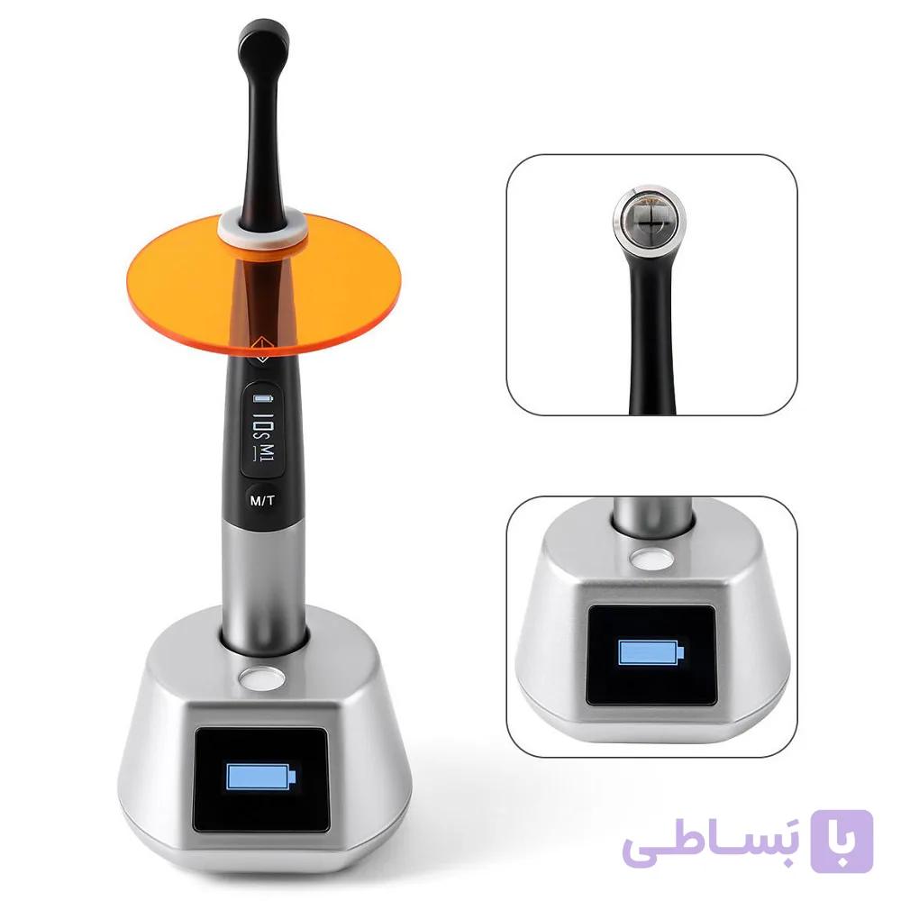 لایت کیور LED بی‌سیم 3H X-lite Q6 ارگونومیک دندانپزشکی — تصویر 1