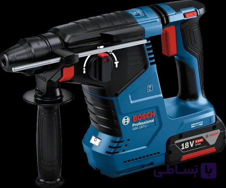 بتن‌کن شارژی بوش مدل GBH 185-LI با ولتاژ ۱۸ ولت