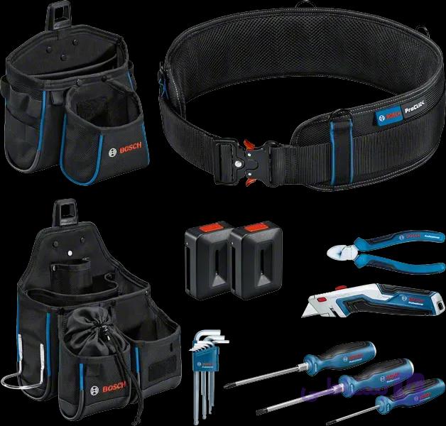 ست کمربند ابزار و ابزار دستی ۱۱ پارچه بوش کد 1600A02H5C