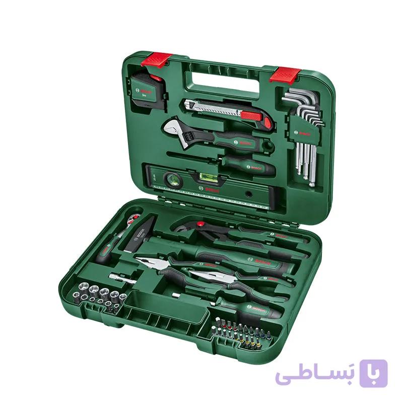 ست ۵۲ پارچه ابزار دستی بوش کد 1600A02BY7