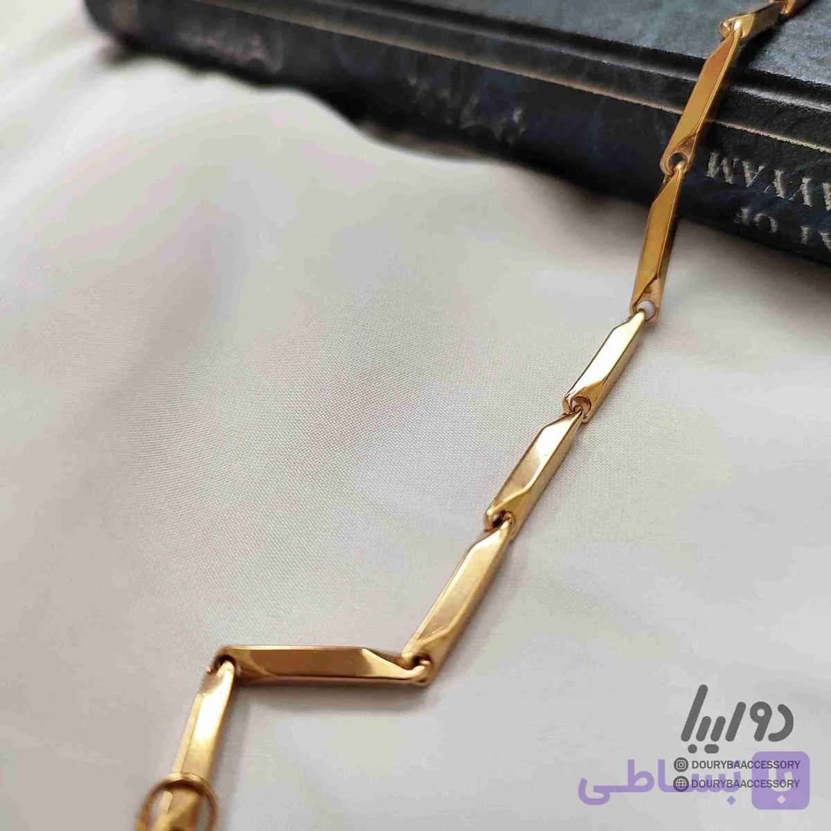دستبند کبریتی استیل | ثبات رنگ فوق‌العاده بالا و شیک — تصویر 1