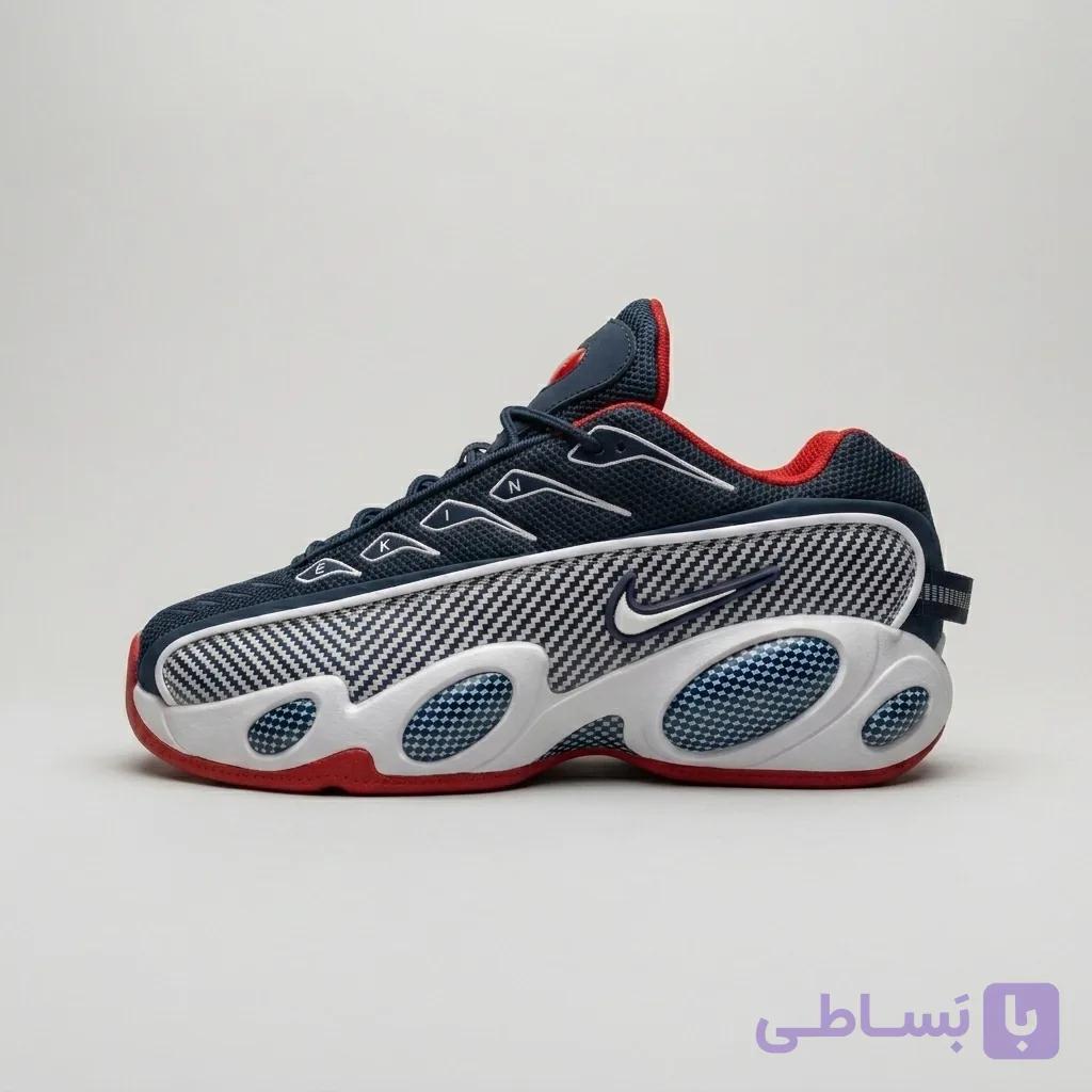 کتونی نایک NOCTA Glide سرمه‌ای — تصویر 1