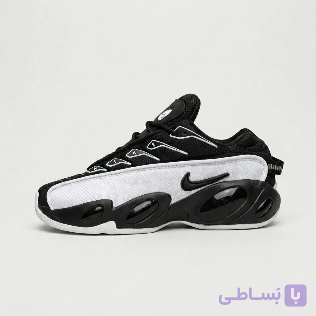 کتونی نایک NOCTA Glide مشکی سفید — تصویر 1