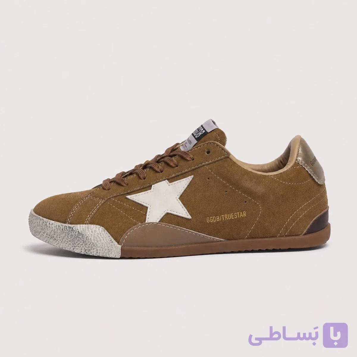 کتونی گلدن‌گوس True-Star قهوه‌ای — تصویر 1