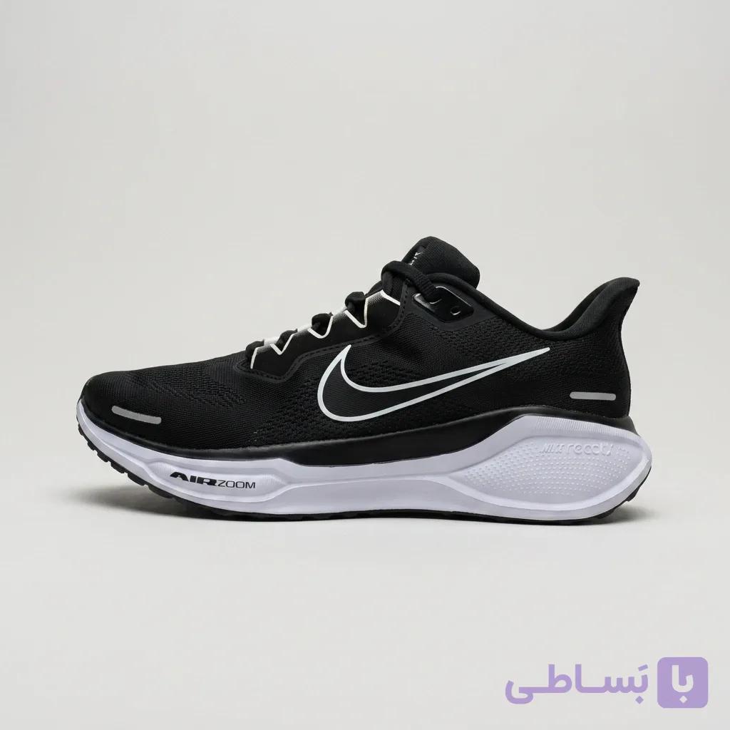 کتونی نایک Air Zoom Pegasus 41 مشکی سفید — تصویر 1
