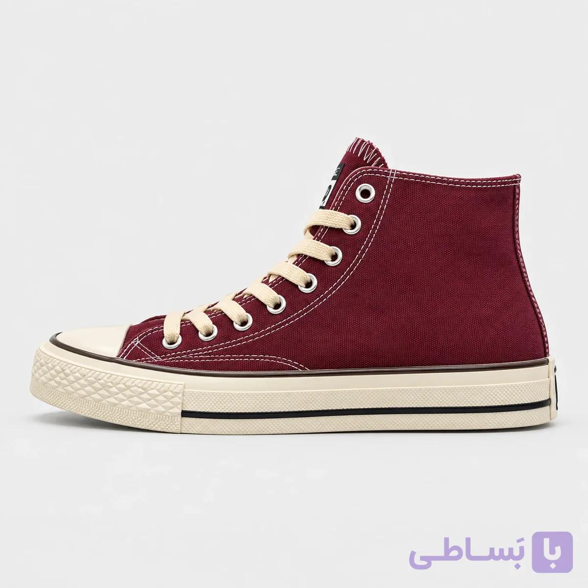 کتونی کانورس Chuck Taylor All Star ساق بلند قهوه ای — تصویر 1
