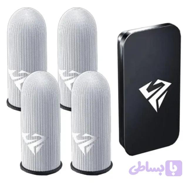 آستین انگشتی 4 عددی کیس فلزی Shezi S06 — تصویر 1