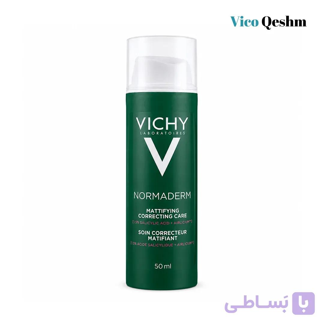 کرم‌آبرسان‌و‌ضد‌جوش‌ ویشی مدل نورمادرم حجم۵۰میلVichy — تصویر 1