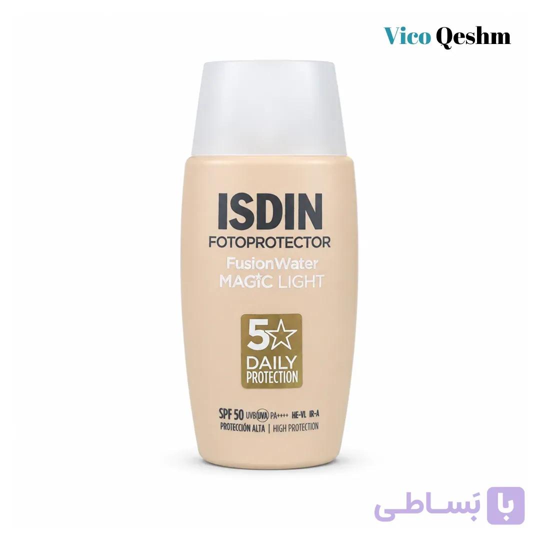 ضد آفتاب رنگی ایزدین مدل لایت isdin — تصویر 1
