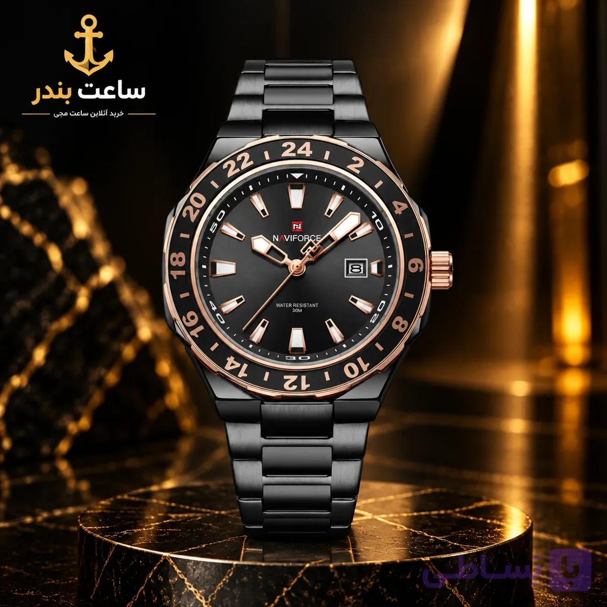 ساعت مچی مردانه اورجینال نیوی فورسNaviforce NF9249 BRGB — تصویر 1