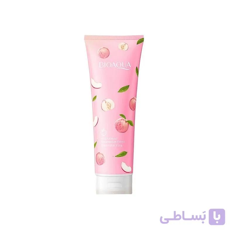 نمک بدن بیوآکوا مدل هلو حجم 250 میلی لیتر — تصویر 1