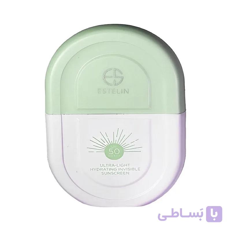 کرم ضد آفتاب استلین اولترا لایت SPF 50 مناسب انواع پوست حجم 50 میلی‌لیتر