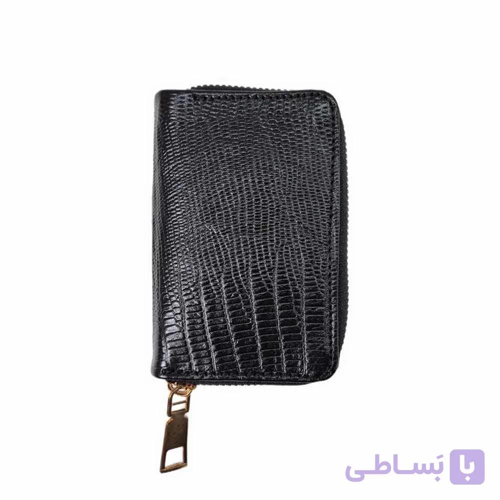 جاکارتی چرم دور زیپ لیزارد — تصویر 1