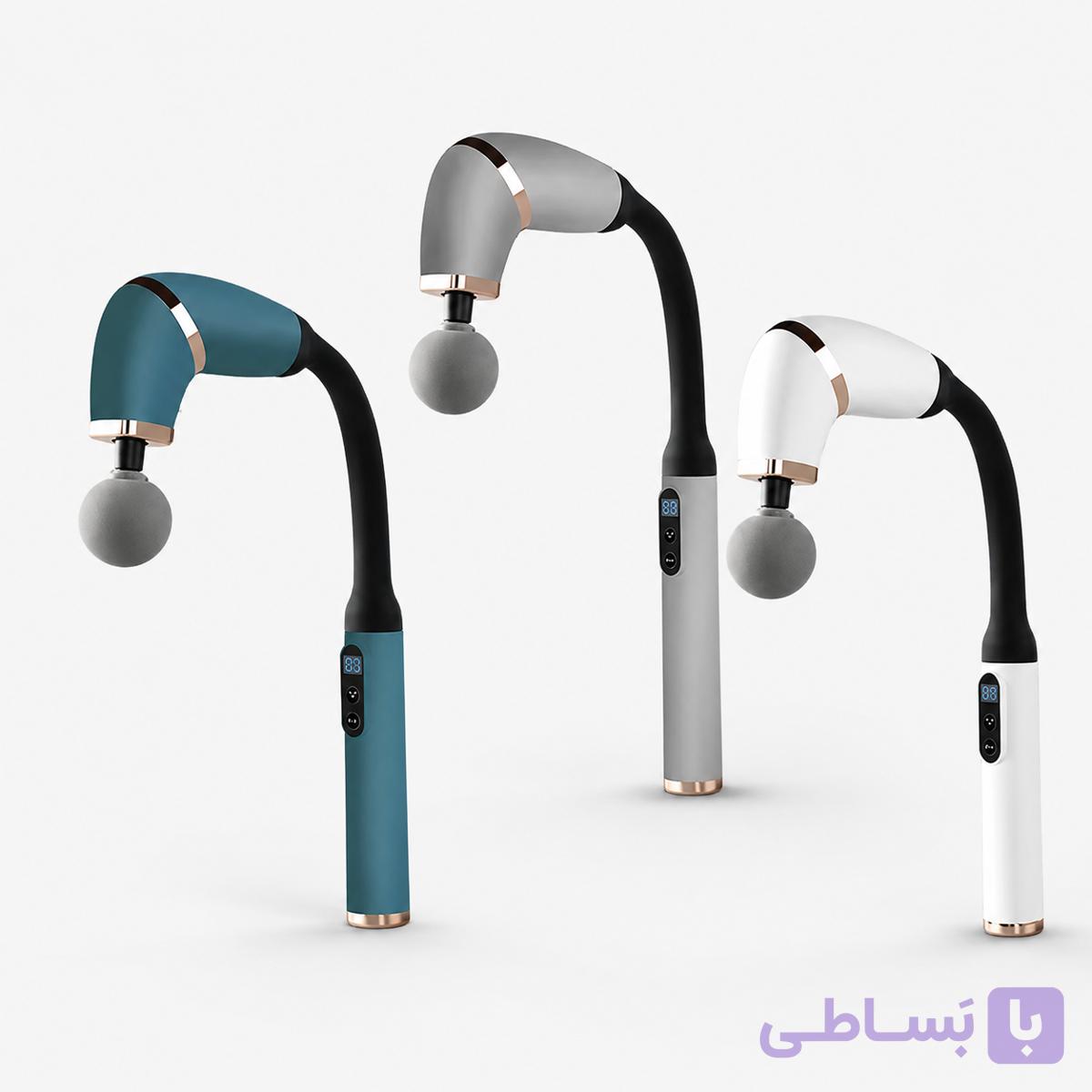 ماساژور تفنگی دسته بلند با ۴ سری و ۶ سطح تنظیم — تصویر 1