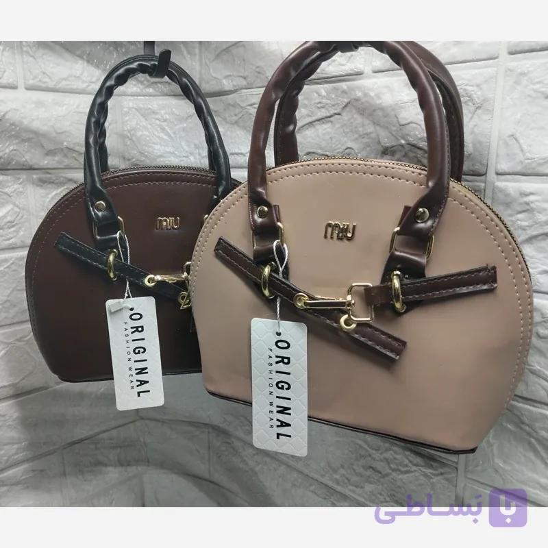 کیف ساک زنانه نیمگردMIU (پس کرایه)