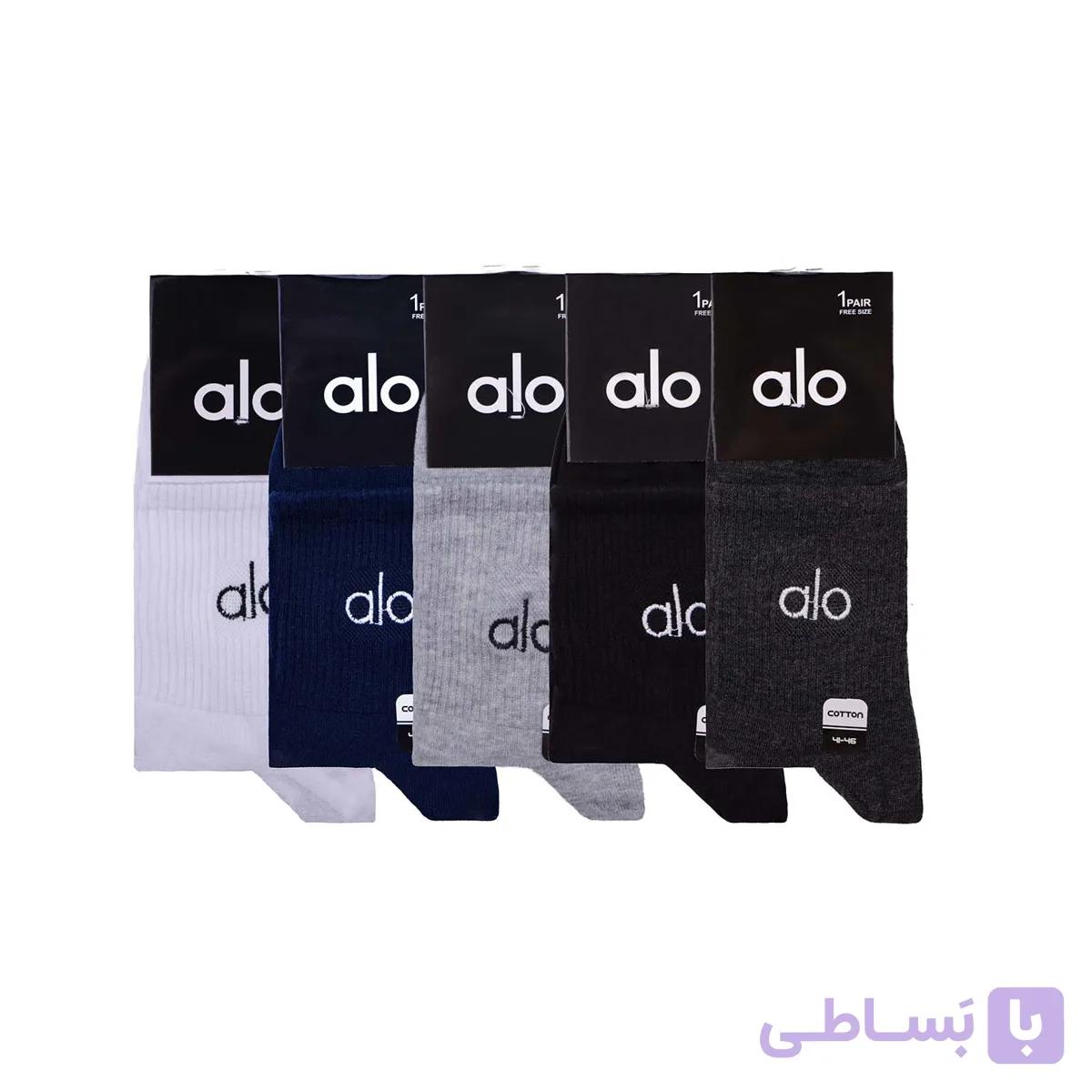 جوراب نیم ساق اسپرت مردانه تاپیک برند alo — تصویر 1