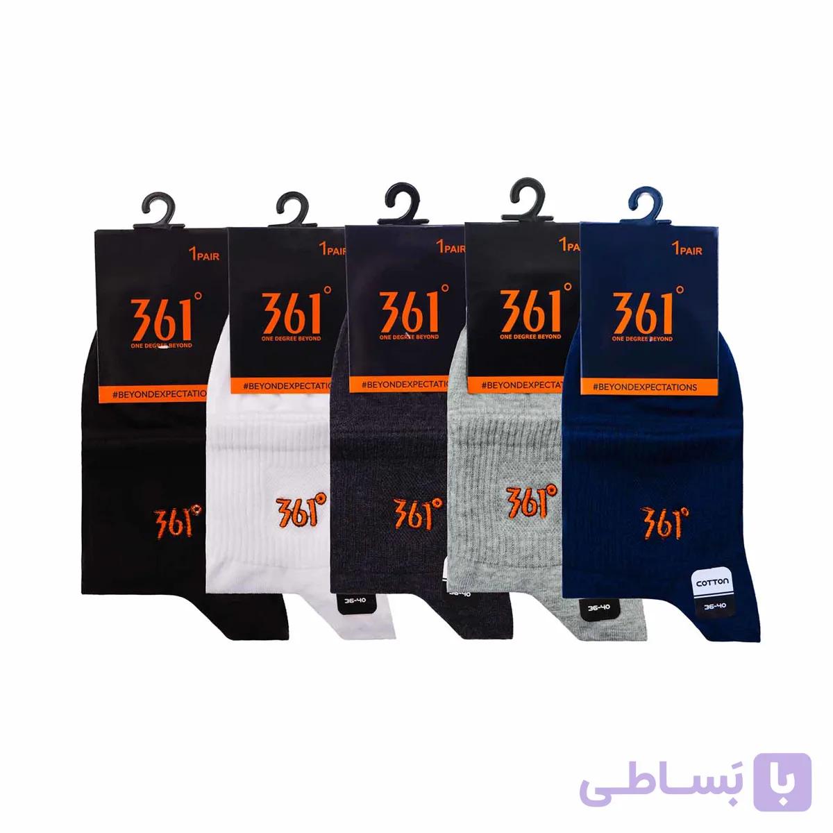 جوراب نیم ساق اسپرت زنانه تاپیک برند 361 — تصویر 1