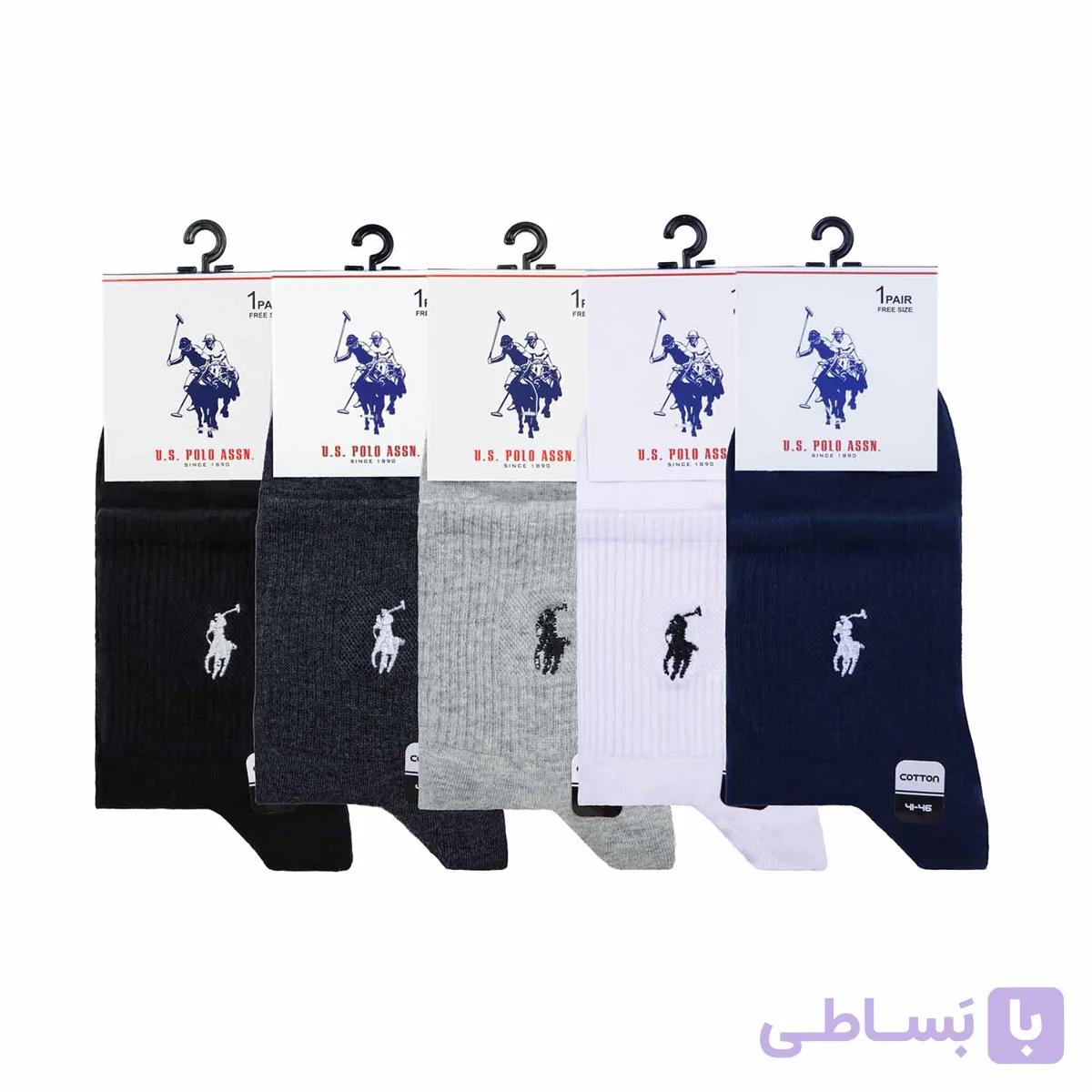 جوراب نیم ساق اسپرت مردانه تاپیک برند POLO — تصویر 1