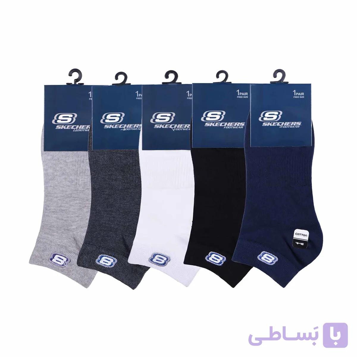 جوراب مچی اسپرت مردانه تاپیک برند SKECHERS — تصویر 1
